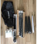 12 Piece NEEWER Light/Photography Kit. 45W LED Bulbs, Gold/Silver/White ... - $98.93