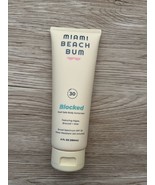 Miami Beach Bum  SPF 30  Blocked Mineral Sunscreen Body Cream 6 oz NEW - £20.80 GBP