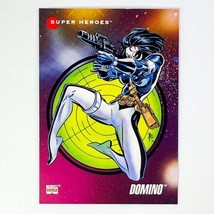 Marvel Impel 1992 Domino Super Heroes Trading Card 19 Series 3 MCU X-Force - £1.87 GBP