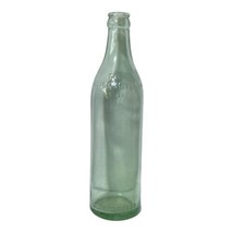 Vintage Clicquot Club Trade Mark Soda Bottle Aqua Embossed Blue Green Ti... - £6.26 GBP