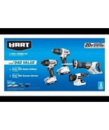 Hart HPCK402B Cordless 4-Tool Combo Kit - $2,417.35 MXN