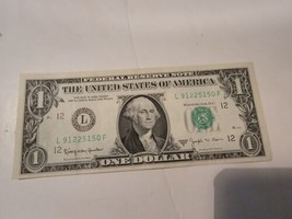 1963 B Series $1 One Dollar Bill US BARR Note L91225150F - £23.14 GBP