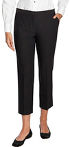 Mario Serrani Italy ~ Comfort Stretch ~ Slim Fit ~ Women&#39;s Size 6 ~ Black Pants - £20.59 GBP