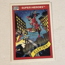 Elektra Trading Card Marvel Comics 1990  #49 - $1.97