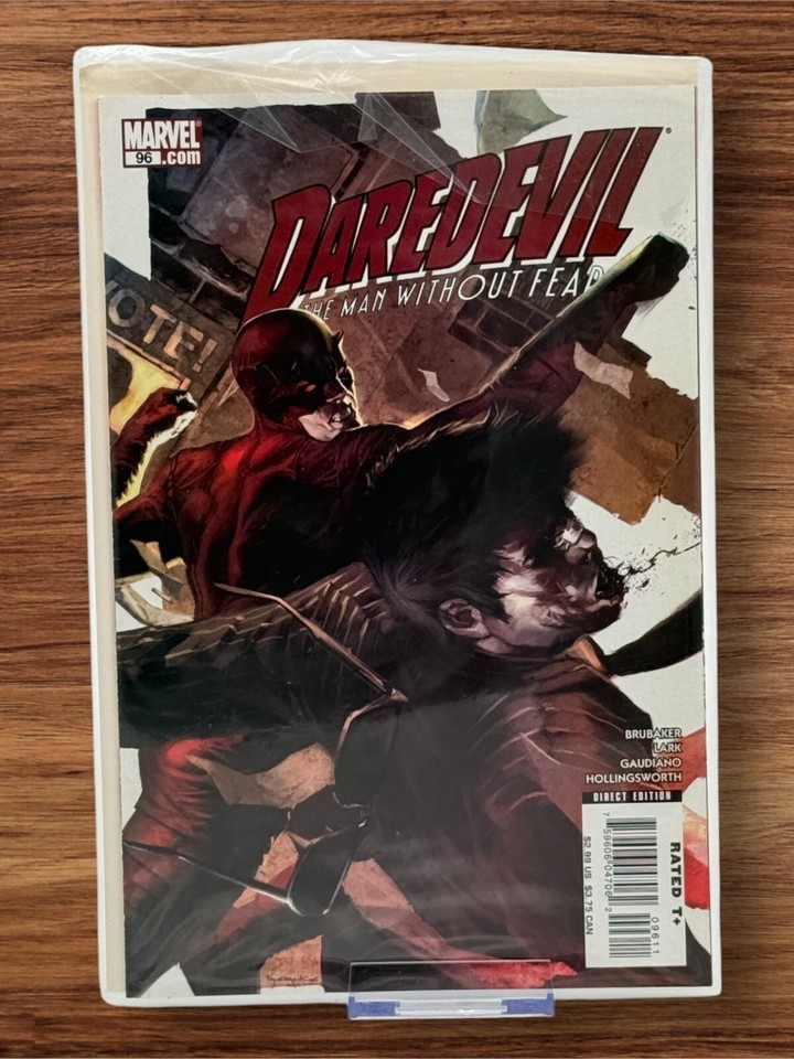 Daredevil 96 The Man Without Fear Brubaker Lark Marvel - $4.99