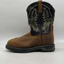 Ariat WorkHog XT H20 Carbon Toe work boots Men&#39;s 11 D Waterproof Brown 1... - $144.53