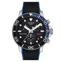 Tissot Seastar 1000 Black-Blue T1204171705103 T120.417.17.051.03 (FEDEX 2 DAY) - £455.03 GBP