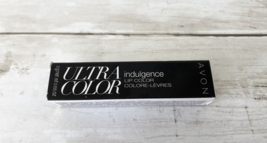 AVON Ultra Color Indulgence Lip Lipstick Peach Petunia New w/ Box Discon... - $8.56