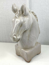 A&amp;B Home 66974 Horse Crackled White Statue - BEAUTIFUL !! - £31.29 GBP