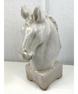 A&amp;B Home 66974 Horse Crackled White Statue - BEAUTIFUL !! - £31.65 GBP