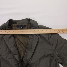 Etophe Studios RN#150394 Women's Green Linen Blend Blazer Jacket Size Small image 15