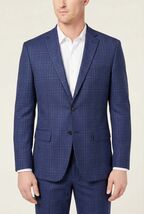 Lauren by Ralph Lauren Mens Blazer Short Plaid Linen, Size 44S - $103.94