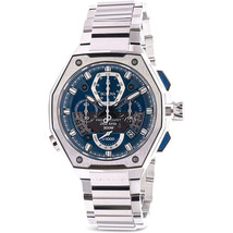 Bulova Men&#39;s Precisionist Blue Dial Watch - 96B349 - £509.42 GBP