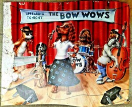 Poster 1985 Appearing Tonight The Bow Wows As Is 20 x 16 Vintage - $17.75