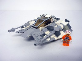 LEGO Star Wars Snowspeeder Custom Building Set Vehicle Complete w/Mini Figure - £50.83 GBP