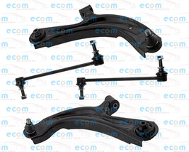 4 Pcs Front Lower Control Arms Sway Bar Link For Nissan Sentra SR Turbo 1.6L New - £122.31 GBP