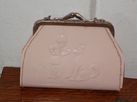 Vintage Little Orphan Annie &amp; Sandy Vinyl Plastic Purse - $376.92 MXN