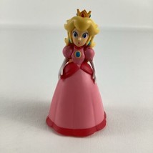 Nintendo Super Mario Bros Deluxe Collectible Action Figure Princess Peach Jakks - £11.41 GBP