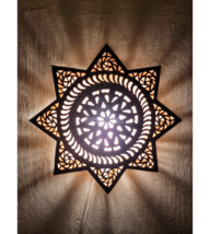 Desert Star Copper Wall Light, Handcrafted lighting, Moroccan design, Co... - $156.00