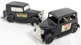 2 Vintage AMF Slot Cars - 1967 Sunray DX Oil Co. Getaway Chase Game Police Cops - £47.20 GBP