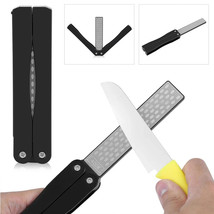 Orysin Double-Sided Diamond Knife Sharpener File Stone Quick Easy No Oil - $9.90