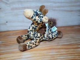 Giraffe Plush Bean Pals 1997 Kelly Toy Vintage 7&quot; Stuffed Animal - £5.92 GBP