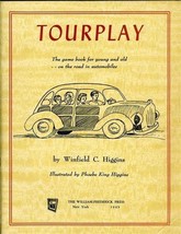 TOURPLAY Game Book for Young &amp; Old on the Road in an Automobile 1949 - £19.76 GBP
