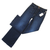 NWT Mother Hustler Roller Sneak in Off Limits High Rise Wide Leg Jeans 32 - $178.20