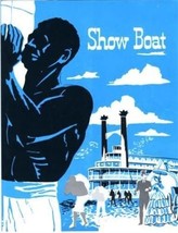 Show Boat Souvenir Program &amp; Program Howard Keel  Kenley Players 1963 Ohio - £19.39 GBP