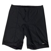 Nike Alpha Project Men&#39;s Athletic Shorts Size Large Solid Black Stretch Summer - £28.02 GBP
