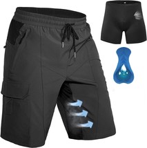 Mountain Bike Shorts For Men By Hiauspor That Have 5, Fitting And Padded. - £36.00 GBP