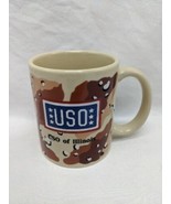 USO Of Illinois Serving Our Troops Since 1941 Mug - £27.85 GBP