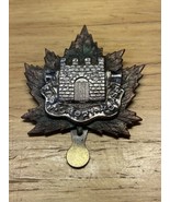 Vintage WW1-WW2 Canadian Army Fort Garry Horse 2 Piece Cap Badge KG JD - $54.33 CAD