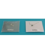Jewelry-SKU#32/Necklaces: Green Emerald Zirconia and Sterling Anchor by ... - $18.00
