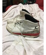 Vintage Michael Jordan Flight basketball shoes athletic size 13 white re... - $2,470.70 MXN