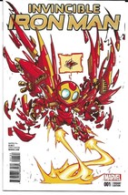 Invincible Iron Man #01 Young Var (Marvel 2015) - £6.36 GBP