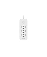 Belkin SRA007P12TT6 12-OUTLET, 6 CORD, USB A-C - $1,576.59 MXN