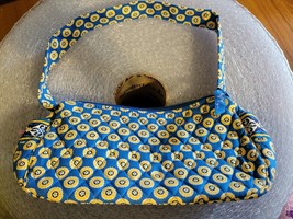 Vera Badley Riviera Blue Maggie Purse small handbag print retired New Without Ta - £18.38 GBP