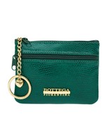 Bottega Fiorentina Italian Made Green Lizard Print Leather Small Womens ... - $2,209.15 MXN