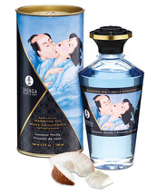 Shunga Warming Oil - 3.5 oz Blazing Cherry - $31.99