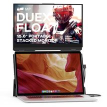 Portable Monitor - Mobile Pixels 15.6&quot; Duex Float Portable Stacked Monit... - $358.02