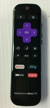 Insignia Roku NSRCRUDUS17 - TV Remote Control ler NetFlix SLING hulu Goo... - $29.67