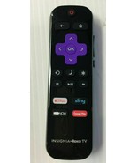 Insignia Roku NSRCRUDUS17 - TV Remote Control ler NetFlix SLING hulu Goo... - £23.44 GBP