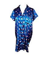 MLB Boston Red Sox Concept Sports Blue Silky Nightgown Night Shirt Sleep... - £27.86 GBP