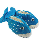 Whale Zooties Baby Booties Silk Road Bazaar 6-12 month Slippers Shoes In... - £19.50 GBP