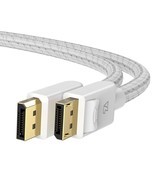  1.4 Cotton Braided Cable 8K 60Hz 5K 60Hz 4K 120Hz and HDR Support. S - £27.59 GBP