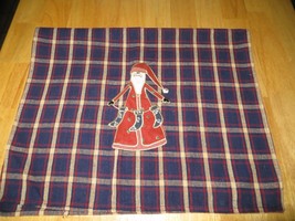 Santa Tea Towel, Navy - $3.95