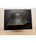 Medio casco alemán de la primera guerra mundial M16 - placa de pared - a... - €64,87 EUR