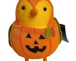 2021 Pumper Pumpkin Fabric Halloween Bird Hyde &amp; Eek Boutique Figurine T... - $24.95
