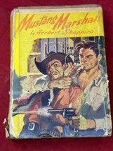 Mustang Marshall Herbert Shappiro 1st Edition 1943 VTG Hardcover Book Western - £13.15 GBP